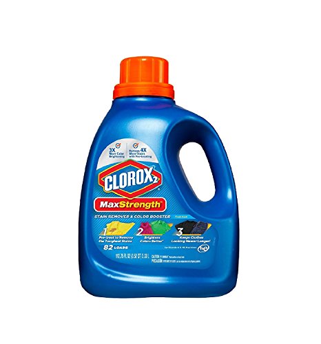 Clorox 2 Liquid MaxStrength Stain Remover & Color Booster for Home Laundry (82 Loads, 11|75 oz.)