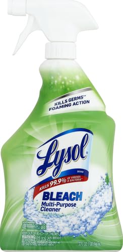  Lysol Multi-Purpose Cleaner Sanitizing and Disinfecting Spray for Bathrooms and Kitchens
| Lysol Bleach Cleaner Sanitiz
