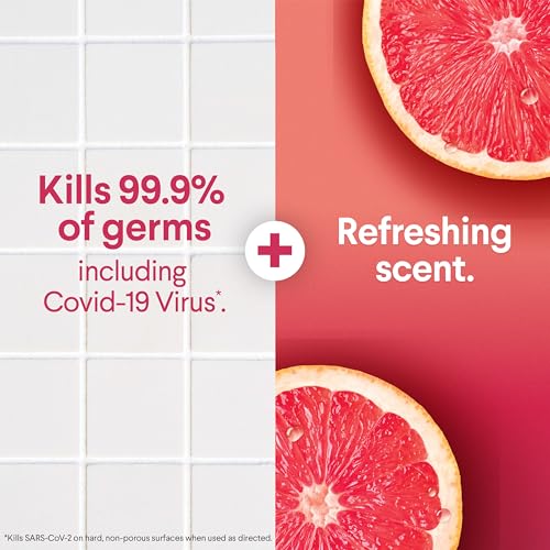 Clorox Scentiva Disinfecting Mist Grapefruit and Orange Blossom for Home Use | Hospital-Grade Disinfection | 16 oz Spray